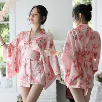 在飛比找Yahoo!奇摩拍賣優惠-情趣內衣 性感睡衣 日式和服套裝 櫻花和服套裝 浴袍睡袍 日