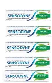 Sensodyne Toothpaste Fresh Mint daily sensitivity protection (5X 150g) FREE SHIP