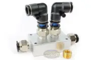 RapidAir # 90200 Compressor Distribution Manifold Kit Rapid Air Distribution Set