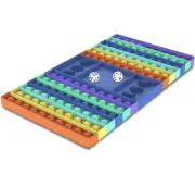 Big Pop Game Fidget Toys, Dual Player Push Bubble Pop Sensory Chess Board Toy