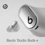 Genuine Beats Studio Buds Plus True Wireless Noise Cancelling Earbud Silver