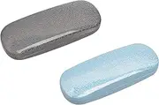 [tunghey] 2Pack Eyeglasses Case, Unisex Hard Shell Eyeglasses Cases Protective Case For Glasse