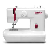 Semco Indigo 6 Sewing Machine Easy to Use Portable Overlock 2 Speeds Foot Pedal