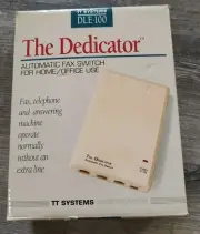 TT Systems The Dedicator Plus DLE-100 Automatic Fax Switch For Home/Office Use