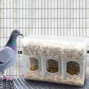 Homing Pigeon Quail Cage Feeder Anti-spill Food Box Holder