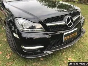 【耀天國際】BENZ W204 C250 C300 GH款 卡夢前下巴