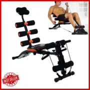 6 In 1 Home Gym Abdominal Machine Six Pack Care Ab Rocket Core Exercise Bench AU