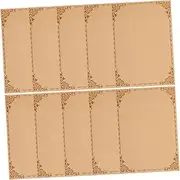 SHERCHPRY 10pcs Blank Certificate Paper for Diplomas and Awards Smooth Edges Portable Design for Student Certificates and Document Covers Convenient Storage