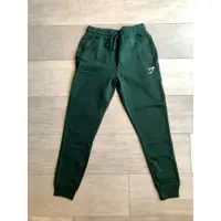 在飛比找蝦皮購物優惠-正品 Gymshark Crest Joggers 深綠色 