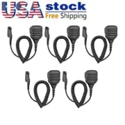 5x Speaker Microphone For Radio XPR7550 XPR7350 APX4000 APX8000 APX6000 APX7000