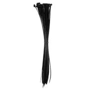 20pcs Cable Zip Ties, Plastic Ties Wraps, 24" / 600mm Self-Locking Tie, Black
