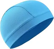 [DEARMAMY] Riding Caps for Cycling Breathable Sport Hat Quick-Dry Feature Long Term Wear Sky-Blue