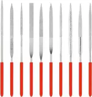 10 Pcs Metal File Set Metal Files Multipurpose Small File Set Miniature Diamond
