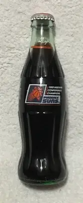 1993 PHOENIX SUNS WESTERN CONFERENCE CHAMPS PAUL WESTPHAL 8 OZ COCA COLA BOTTLE