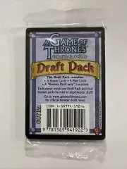 A Game of Thrones CCG Booster Draft Packs TCG AGOT Fantasy Flight Games New!
