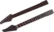 TJSCFY Wenge Neck Scalloped Guitar 24 Frets Electric Guitar Accessories Replacement Professionally Diy Baritone Guitar Neck for St Guitars