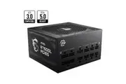 MSI MAG A750GL PCIE5 750W Up to 90% (80 Plus Gold) ATX Power Supply Unit, PFC, 100~240 VAC, 750W, 47-63Hz, PCI-E, SATA, FDD