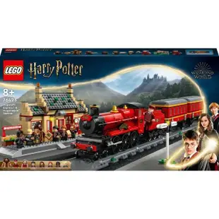 【LEGO 樂高】76423 哈利波特系列 Hogwarts Express&Hogsmeade Station(火車 霍格華茲特快車 積木 模型)