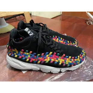 Nike woven footscape chukka 編織鞋 黑彩 白彩 彩虹編織 斑馬 豹紋 馬毛 藤原浩 冠希