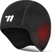 [WESTGIRL] Cycling Hat, Running Hat, Helmet Undercap for Men and Women, Warm Windproof Winter Hat, Sports Hat, Head Warmer for Running, Cycling, Skiing, Snowboarding, Motorcycling