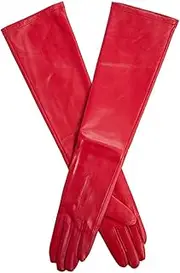 [Dents] Mia Women's Single Point Long Leather Gloves