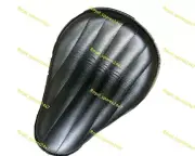 Fit For Seat Chopper Harley Sportster Bobber Cafe Bates Styleblack Tuck Roll