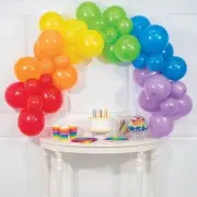 Small Rainbow Balloon Arch Kit