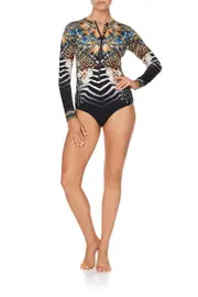 ZIP FRONT PADDLESUIT LOST PARADISE