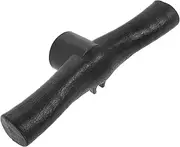 TOGEVAL Pump Accessories Plastic Inflator Handle Hand Pump Handle Fitting Inflator Tube Handle Inflation Tube Handles Tire Inflator Handle Pump Plastic Handle Pump Handle Replacement Black