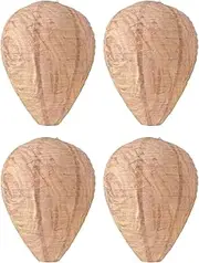 Daiilg 4PCS Wasp Nest,Decoy Hanging Fake Wasp Nest Paper Decoy Safe Fake Trap Effective Eco Friendly Paper Wasp Nest for Garden