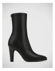 [Wittner] Rilee Stretch Leather Ankle Boot in Black