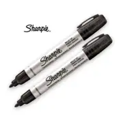 Sharpie PRO Black Permanent Marker Pen Bullet Tip Wood Wet Oily Surface Metal