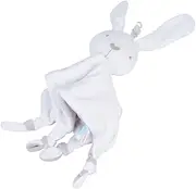 Abaodam 1pc Appeasing Towel Soft Animal Soothing Towel with Rattle Sound for Newborns and Skin Friendly Durable Interactive Comfort and Entertainment