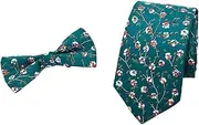 [MVUYO] FMURY Cotton Printed Tie Suit Europe and America Men's Cotton Tie Business Casual