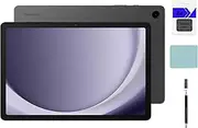 [Samsung] Galaxy Tab A9+ 10.9'' 128GB Android Tablet, Big Screen, Quad Speakers, Upgraded Chipset, Multi Window Display, Slim, Light, Durable Design, Graphite with Accessories