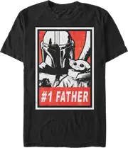 The Mandalorian #1 Father Star Wars T-Shirt