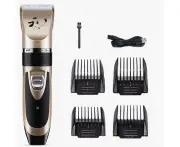 Pet Hair Remover Electric Shaving Haircut Set, Specification: Golden