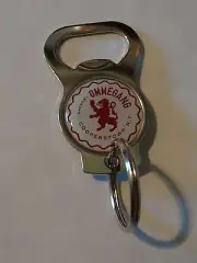 Metal Key Chain, Bottle Opener ~ Ommegang Brewing Company ~ Cooperstown NY