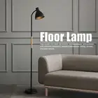 AA (EU Plug 220V)Simple Floor Lamp E27 Tricolor Living Room Bedroom Bedside LED