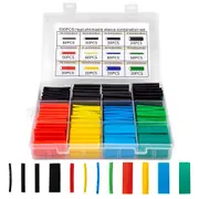 530 Piece Environmentally Friendly Colour Heat Shrink Shrinkable Tube Set