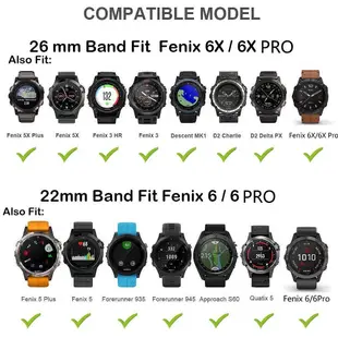 Garmin Fenix 7 7X Epix / Coros VERTIX / VERTIX 2 手錶快速釋放矽膠 Ea-台北之家