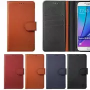 Limit Genuine Leather Wallet Case for Samsung Galaxy A90 A50 A40 A30 A20 A20eA10