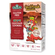 Orgran Gluten Free Kids Cookies Outback Animal Choc 175g (Pack of 8)