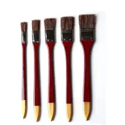Paint Brush Wild Boar Bristle Brushes Art Set Oil Watercolor Acrylic Painting Pen Flat Peak Brush Stationery
