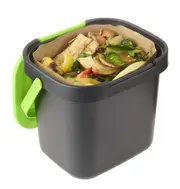 7L Compost Caddy with 10 Paper Bags