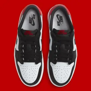 【NIKE 耐吉】休閒鞋 Air Jordan 1 Low OG Black Toe 黑腳趾 黑紅 男款 CZ0790-106