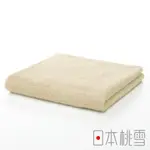 桃雪精梳棉飯店毛巾/ 褐米 ESLITE誠品
