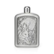 Royal Selangor Ink - Fin T Hare Hip Flask (150ml) Limited Edition