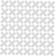 HOMSFOU 500pcs Tile Locator Levelers Tile Leveler Clips Bricklaying Spacer Leveling Shims Cross Shaped Spacers Cross Spacing Installation Tools Leveling Spacer Pe White