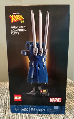 Lego Wolverine’s Adamantium Claws 76250 New & in Factory Sealed Box - Retired